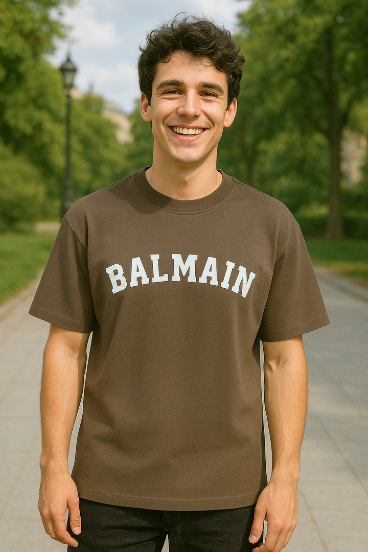 Beige oversized graphic tee – gender-neutral fashion by Kinsutra for youth in India